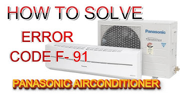 How to solve airconditioner error f 91// ac me f 91 kyo aata hai