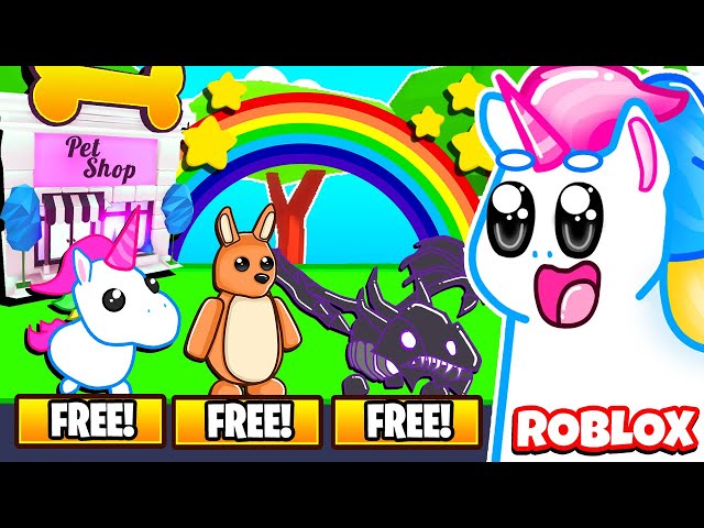 Adopt Me Legendary Pet Giveaway Limited Edition Roblox: Free Legendary  Pets! | Small Online Class for Ages 6-11