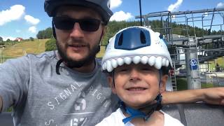 Czarna Góra, Złoty Stok - letnie wakacje z dziećmi na rowerach i nie tylko