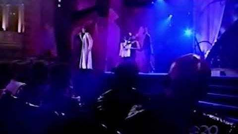 Monica singing to Whitney Houston