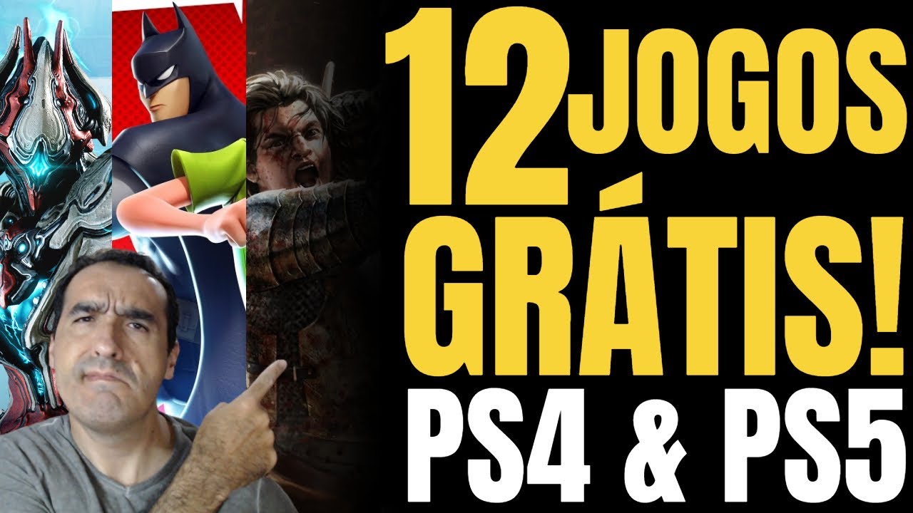 DE GRAÇA !!! Veja 10 JOGOS GRATIS INCRÍVEIS PS4 2020 (TOP 10 Jogos