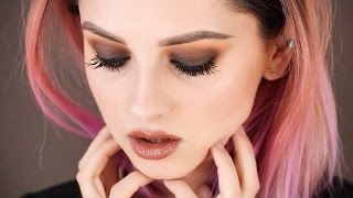 Famous Brown Smokey and Caramel Lips - Makeup Tutorial | MILA Wealth