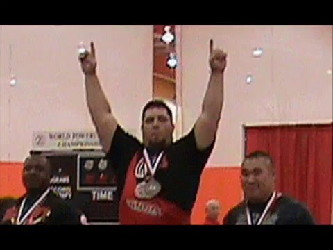 Rodney Allman AAU World Record Bench Press