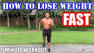 Running In Place Workout At Home - Lose Weight Fast Cardio and Core