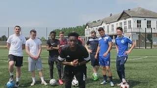 CROSSBAR CHALLENGE WITH MY SUNDAY LEAGUE TEAM!!!