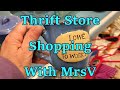 Thrift Store Hunting  With MrsV