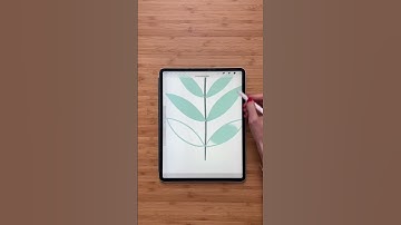 Procreate tutorial🌸 #art #procreate #artshorts #arttutorial #easyart #shorts #iphone14 #fyp #create