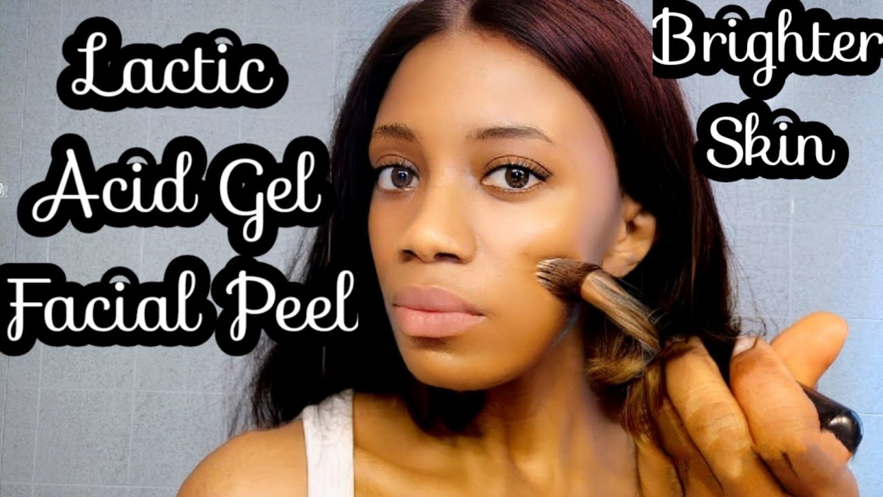 DIY Flawless Lactic Acid Facial Peel. YouTube