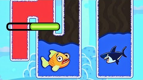 Fishdom Save The Fish Puzzle Game Pull the Pin Gameplay