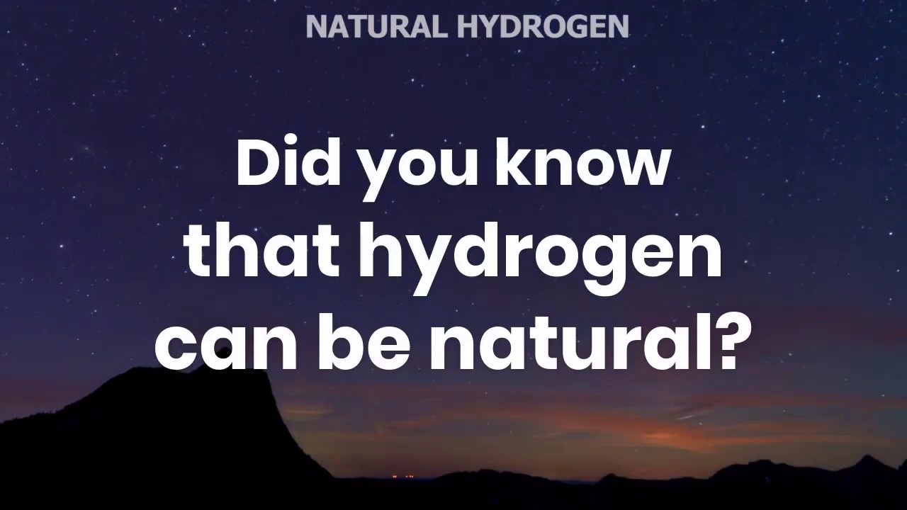 Did You Know That Hydrogen Can Be Natural Promo Video By Natural 
