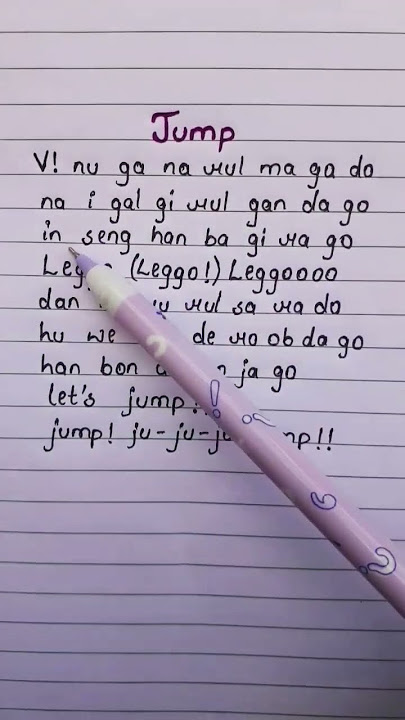 Lompat💜~BTS #shorts #viral #lyrics