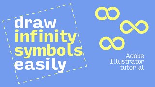 draw infinity symbols in illustrator the easy way