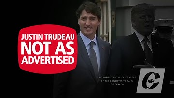 Not As Advertised: Conservative Party attack ad ties Trudeau to Trump