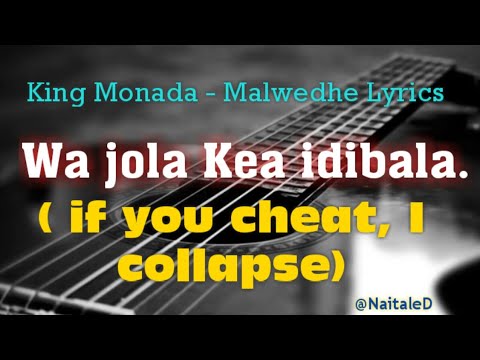 King Monada   Malwedhe Lyrics English Translation