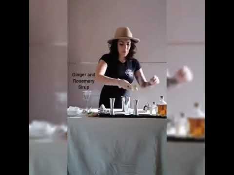 Ana Gracia Jiménez  - SPAIN - Gipsy Rosemary Cocktail