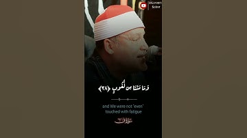 جمال الجواب🥰من طبيب القلوب |حجاج الهنداوي|🎙️سورة ق - حالات واتس 🌻🤍