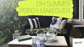 DIY Summer Porch Makeover | 3 Projects