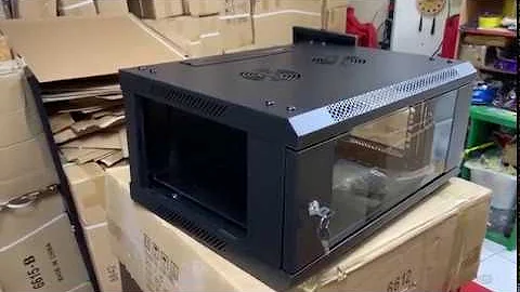 Bolein 4U Wall Mounted Network Server Rack Cabinet