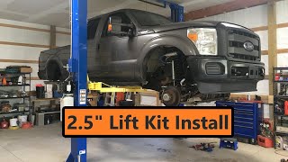 F250 Carli 2.5' Pintop Lift Kit  Install and Review