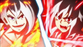 Shu VS Phi (Lord Of Destruction🆚Spirit Of Flames ) || AMV || Believer || #Beyblade #BeybladeBurst