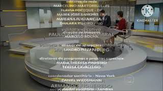 Jornal Hoje Encerramento Padrão 2014 Em Globo C Tv Montagens