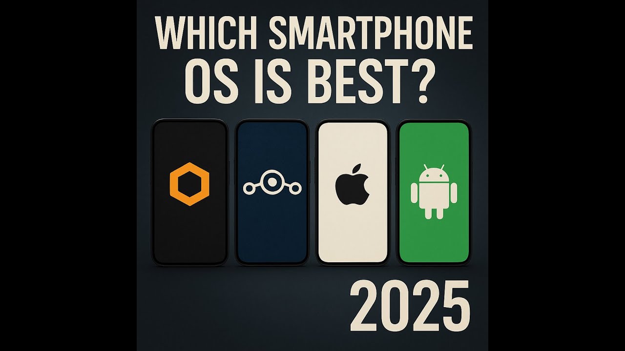 GrapheneOS vs LineageOS vs iOS vs Android (2025) — Which Smartphone Operating System Is Best?