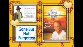 William Hall Funeral Service (Official Video)