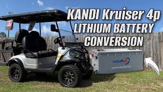 How To Install A Lithium Battery In Your Kandi or Coleman Golf Cart | Charger Interlock Bypass DIY
