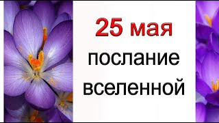 ПОСЛАНИЕ ВСЕЛЕННОЙ на 25 мая. *Эзотерика Для Тебя*