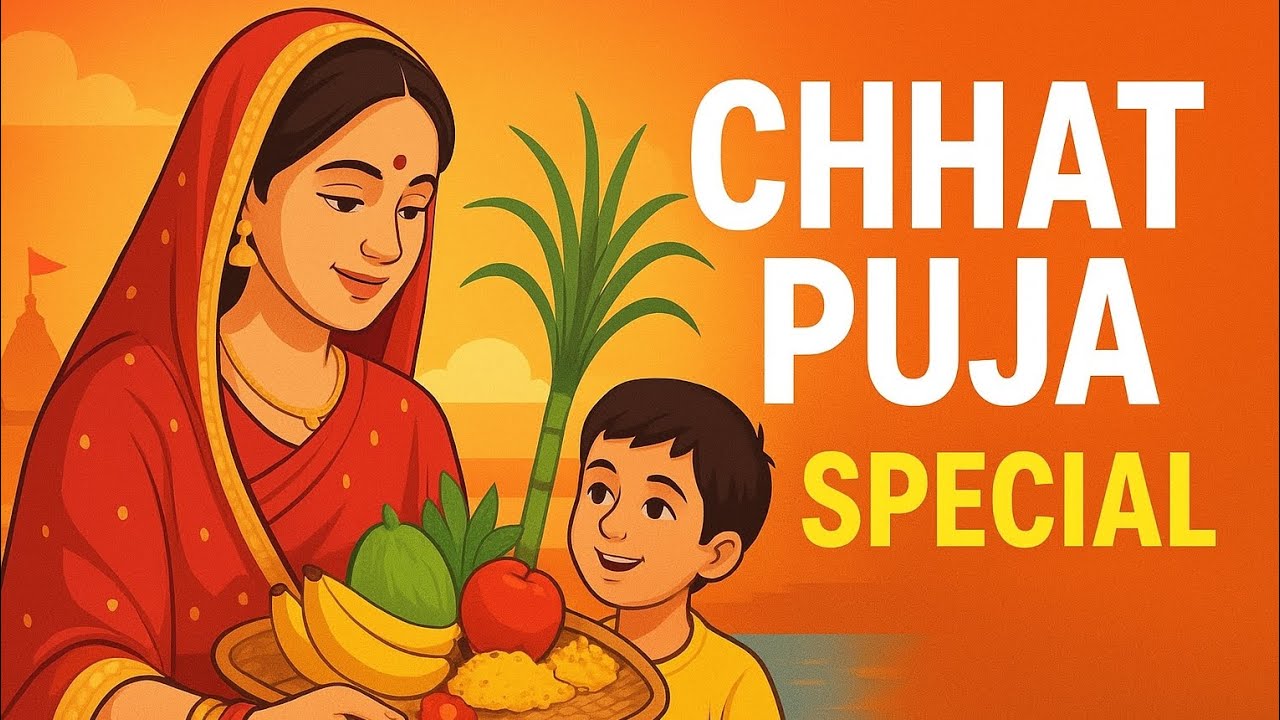 छत पूजा 2025 || Chhat Puja Emotional Story || Ai Animated cartoon video ...