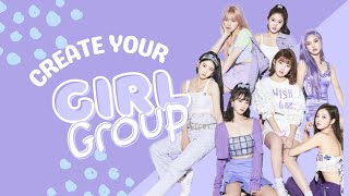 KPOP GAME • Crie seu próprio girl group de kpop | Create your own kpop girl group