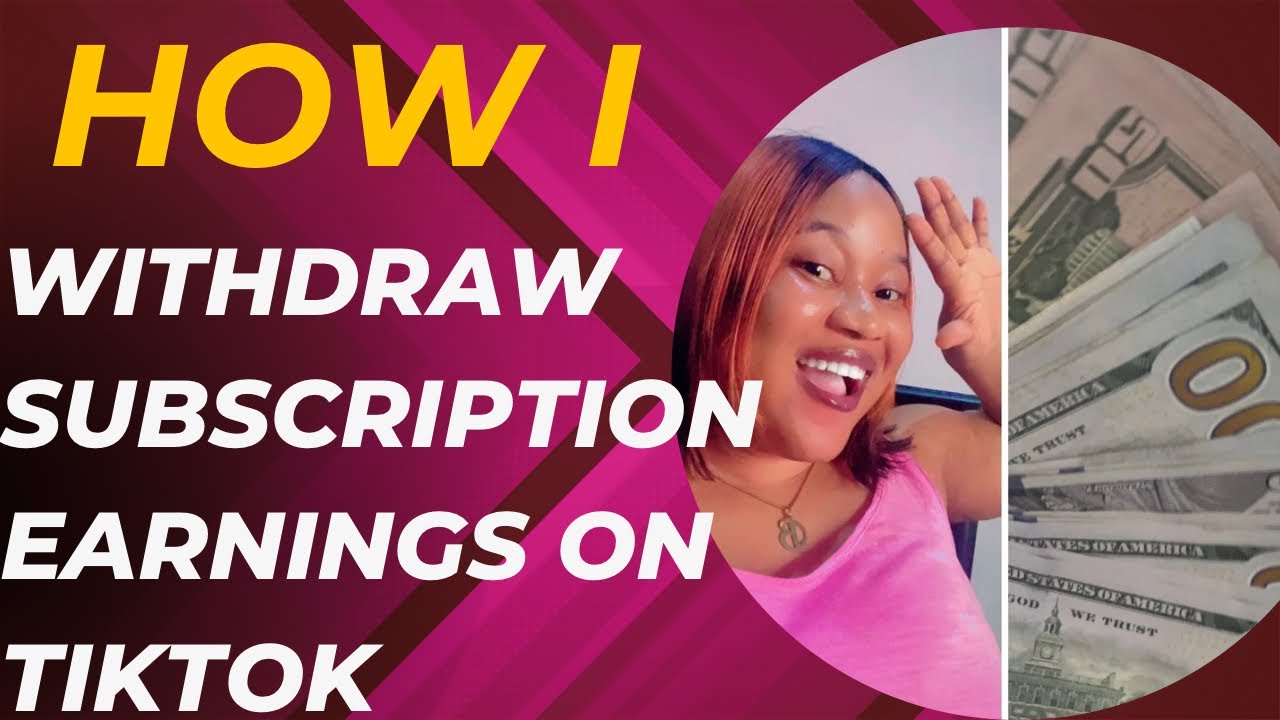 HOW TO WITHDRAW YOUR SUBSCRIPTION EARNINGS ON TIKTOK - YouTube