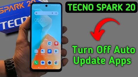 Tecno Spark 20 auto update apps kaise bandh kare, how to turn off auto update apps in tecno, stop au