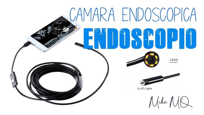 Camara endoscopica 2 conectada a pc 