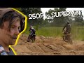 Dangerboy Supermini vs 250f Sand Track!! Club MX