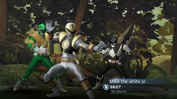Andros vs tommy power rangers legacy