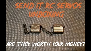 Send It RC Servo Unboxing, HV458 & HV626