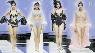 「4K」🎁션 언더웨어 패션쇼 Lookbook Shine Lovely Bikini Outfit❤  广州内衣秀肖恩品牌