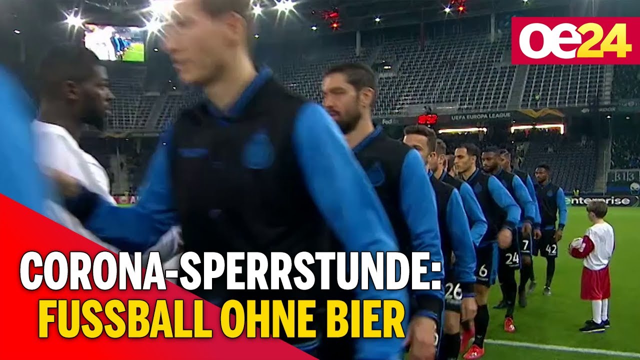 Corona-Sperrstunde: Fussball ohne Bier