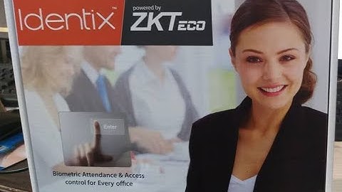 How to  install essl k90 pro Access control system Biometric Attendance Machine Buy 9315441078