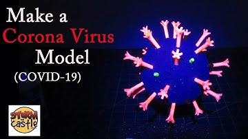 Membuat Model Virus Corona (COVID-19) Cepat dan mudah dengan bahan-bahan sederhana
