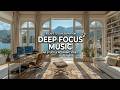 Deep Work Music | Alpha Brain Waves for Intense Focus and Coding ~ Flow State Ambient Beats