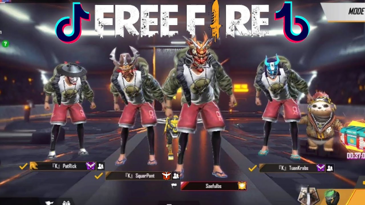 Tik Tok Free Fire Frontal Kw Emot Terbaru Terlucu Sultan Pro Player Auto Booyah