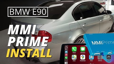 CarPlay MMI Prime/PRO for BMW CIC iDrive Installation Tutorial