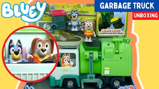 🚛 BLUEY GARBAGE TRUCK Unboxing 🗑 | Bluey Toys | Disney Jr | ABC Kids