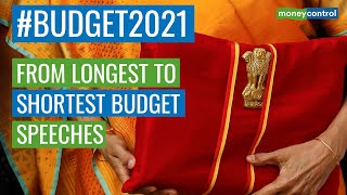 Which Finance Minister Has Delivered The Longest Budget Speech | Budget 2021