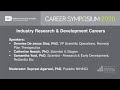 Industry research  development careers
