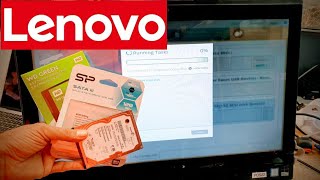 Lenovo S400Z All-In-One Desktop Ssd Upgrade Disembly Remove Back Cover Hard Drive Install