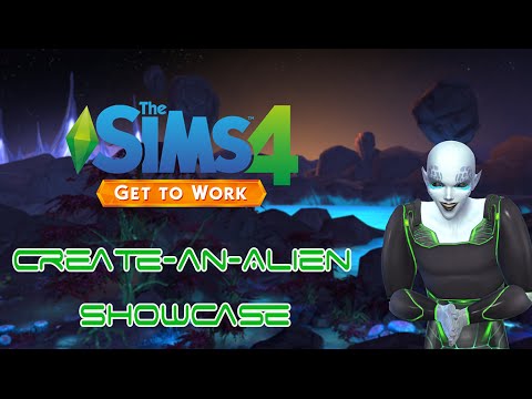 The Sims 4 Get To Work: Create-an-Alien Showcase