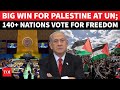 Palestine Is Victorious UNGA ERUPTS In Applause After 142 Nations Shock Israel With YES Vote 